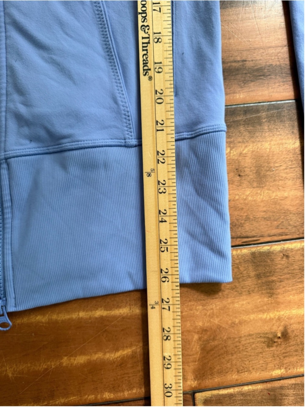 Lululemon Define Jacket Luon Lavender Blue Thumbholes Size 6 - Picture 10 of 10